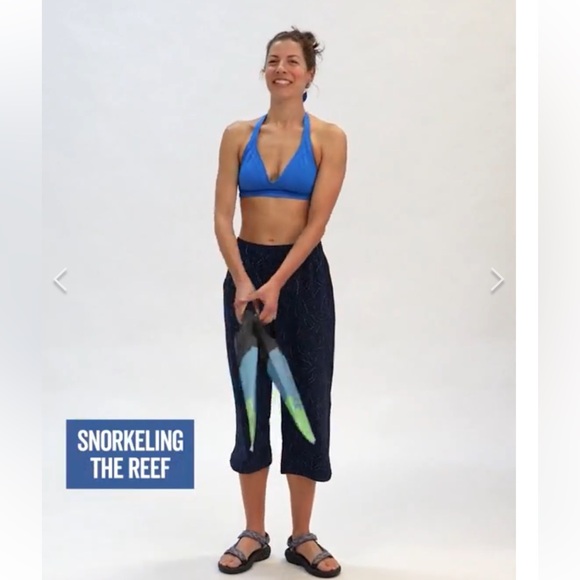 Hard to Find! New Title Nine Slaycation Cropped Textured Pant, Black, Medium - Picture 12 of 12